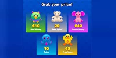 Bonus Crab -palkinnot